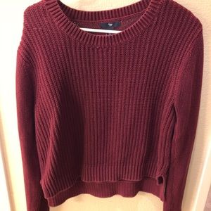 Crop sweater